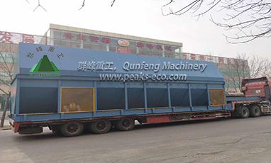 云南呈贡非正规垃圾堆放点治理中标项目滚筒筛发货 