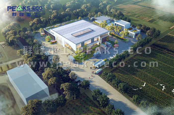 湖州德清·生活垃圾中转站项目竖式工艺压缩转运500t/d