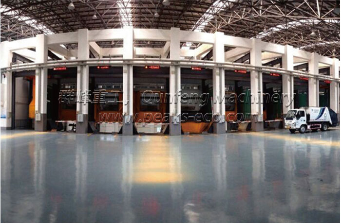 Vertical Waste transfer Station System