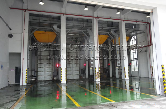 Vertical Waste Transfer Station System Vertical Waste Transfer Station System