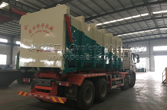 Overground Horizontal Waste Compaction and Transfer System