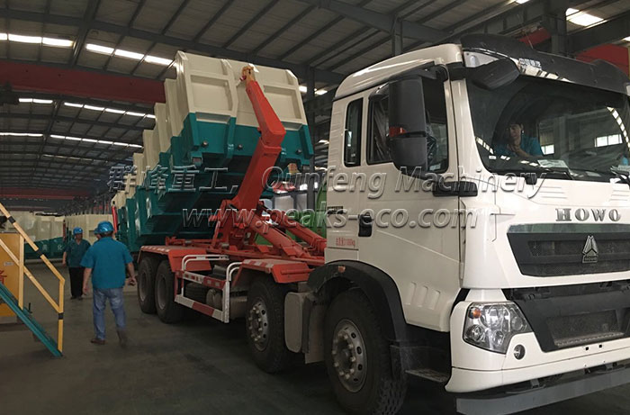Underground Horizontal Waste Transfer Station System Underground Horizontal Waste Transfer Station System
