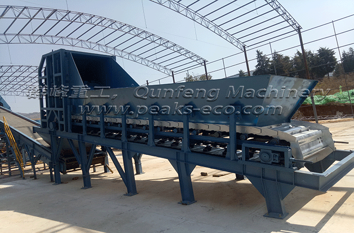 北京首创云南第二套垃圾分选线安装调试现场