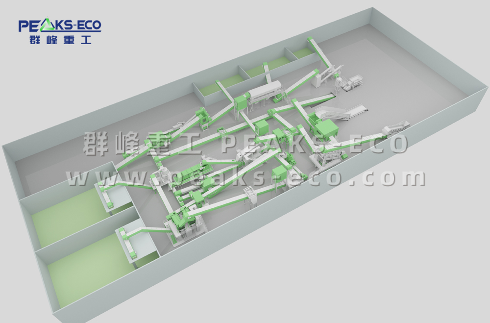 群峰重工中标松阳县固废资源循环利用建筑垃圾预处理项目