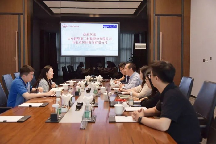 群峰重工领导拜访比亚迪参观考察 共谋新能源合作与沙特储能市场拓展