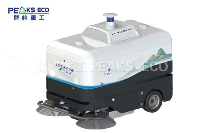 小青山无人驾驶扫地车