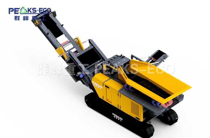 移动式反击式破碎机