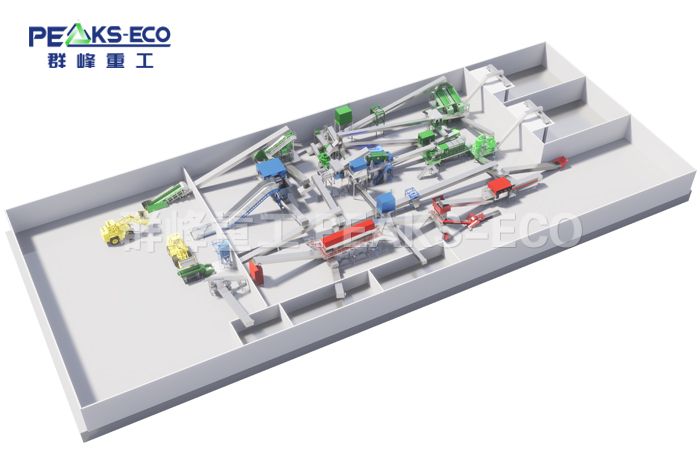 建筑垃圾处理系统