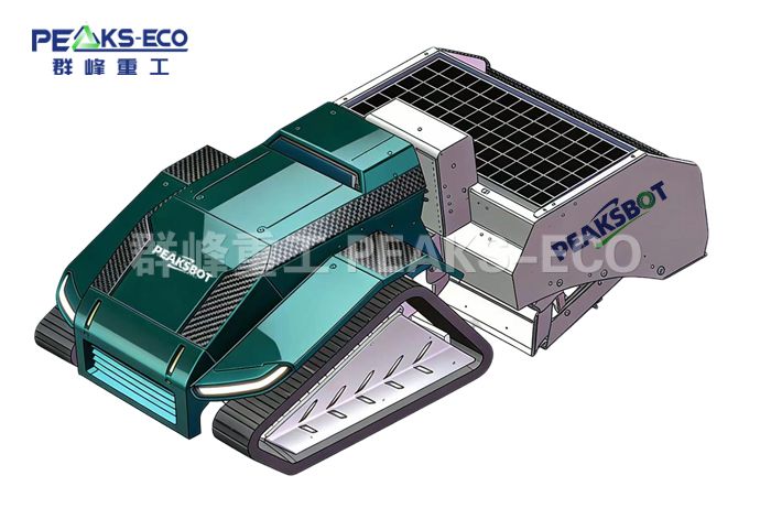 沙滩清洁机器人