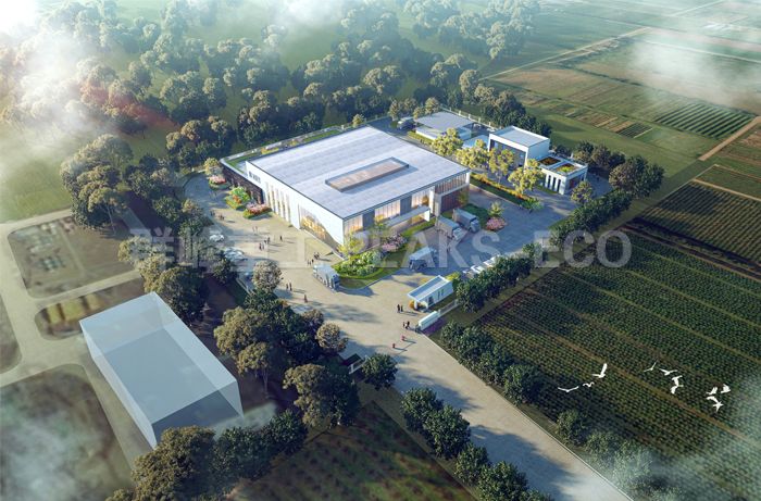 浙江湖州德清竖式垃圾中转站