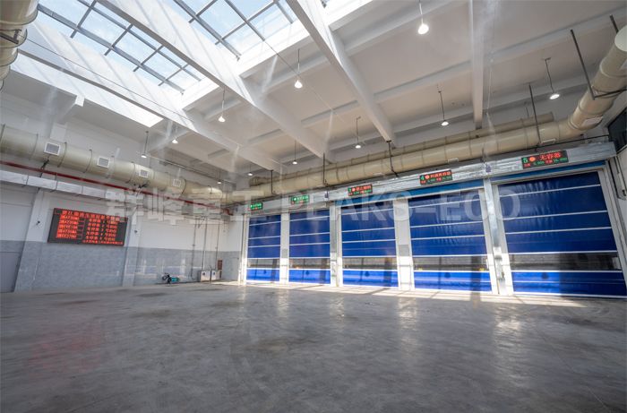 浙江湖州德清竖式垃圾中转站