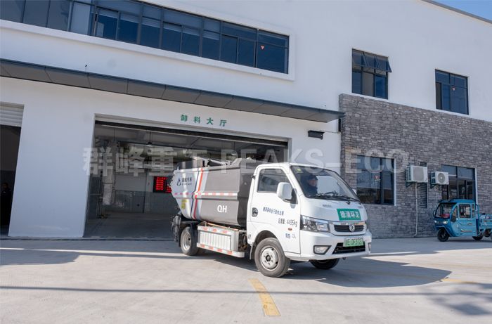 浙江湖州德清竖式垃圾中转站