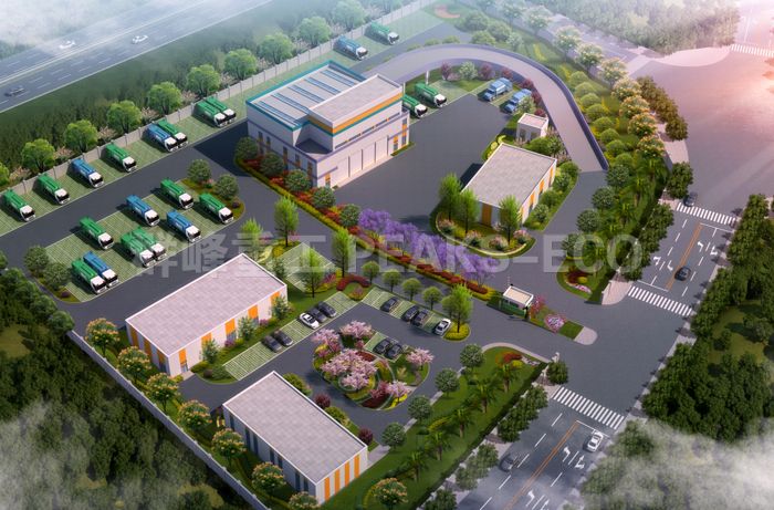 四川内江双中转站项目