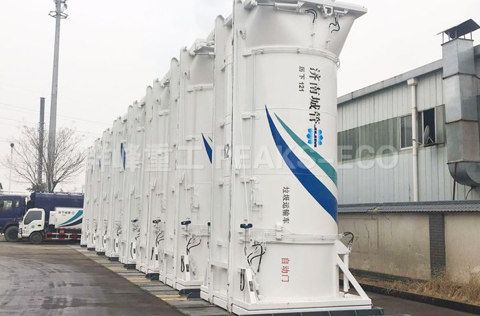 山东济南历下垃圾中转站