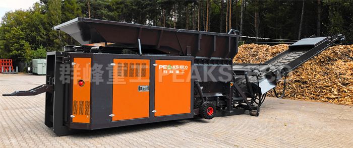 移动式双轴同步破碎机