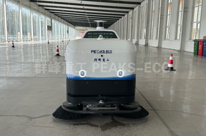 小青山无人驾驶扫地车