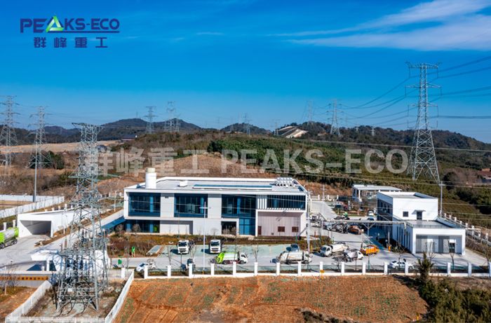 竖式垃圾中转综合体