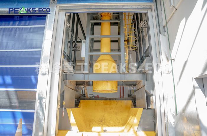 竖式垃圾中转综合体