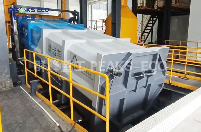 群峰重工南充嘉陵区垃圾中转站项目顺利试运行，助力城市环境升级