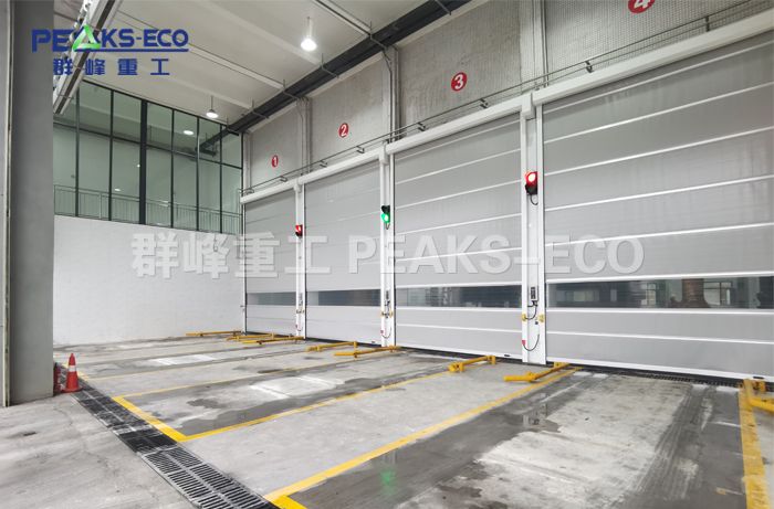 群峰重工南充嘉陵区垃圾中转站项目顺利试运行，助力城市环境升级