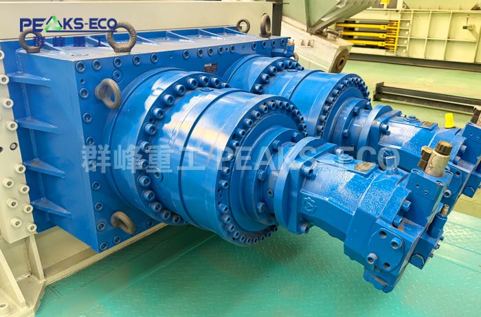 双轴同步式破碎机