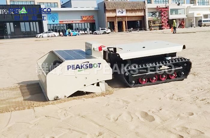 守护蔚蓝净土：智能沙滩清洁机器人，重塑海岸生态之美