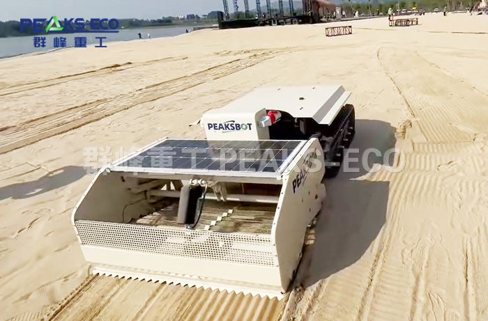 守护蔚蓝净土：智能沙滩清洁机器人，重塑海岸生态之美