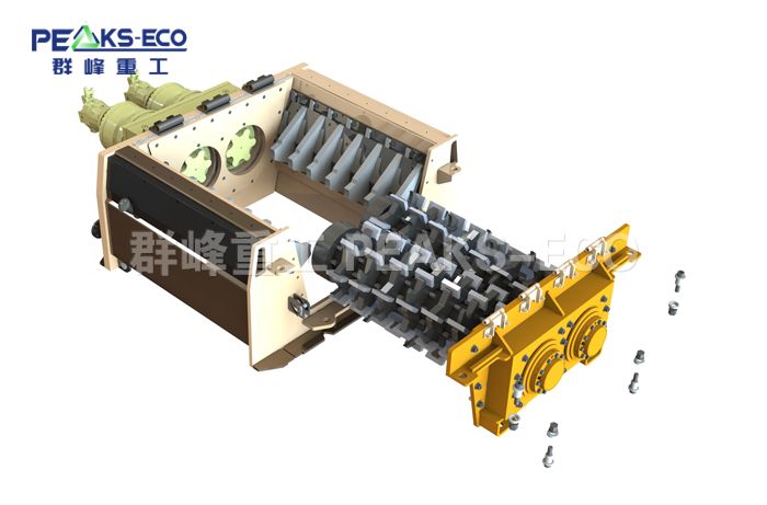移动式双轴同步破碎机S750
