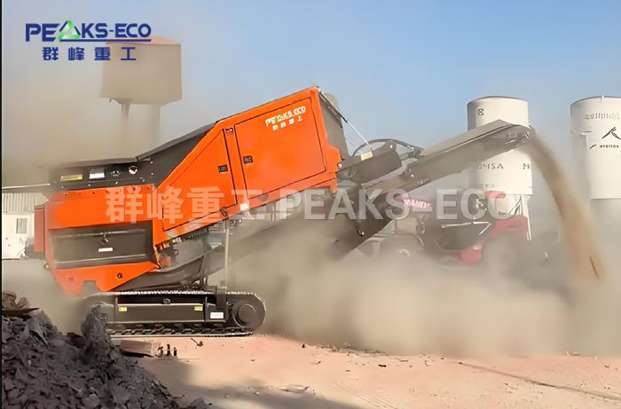 移动式双轴同步破碎机S450